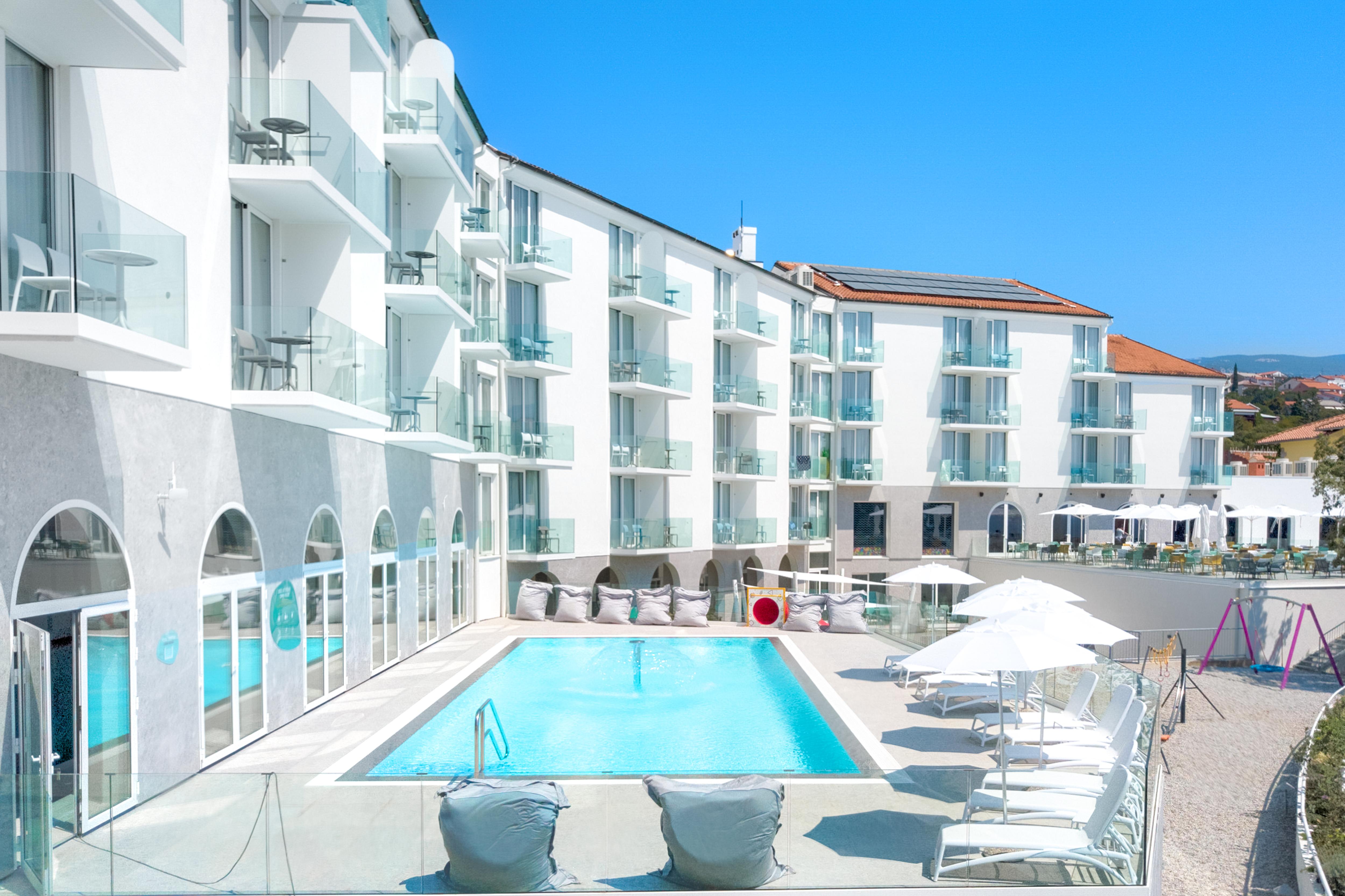 Aminess Vival Lisanj Family Hotel Novi Vinodolski Exterior foto