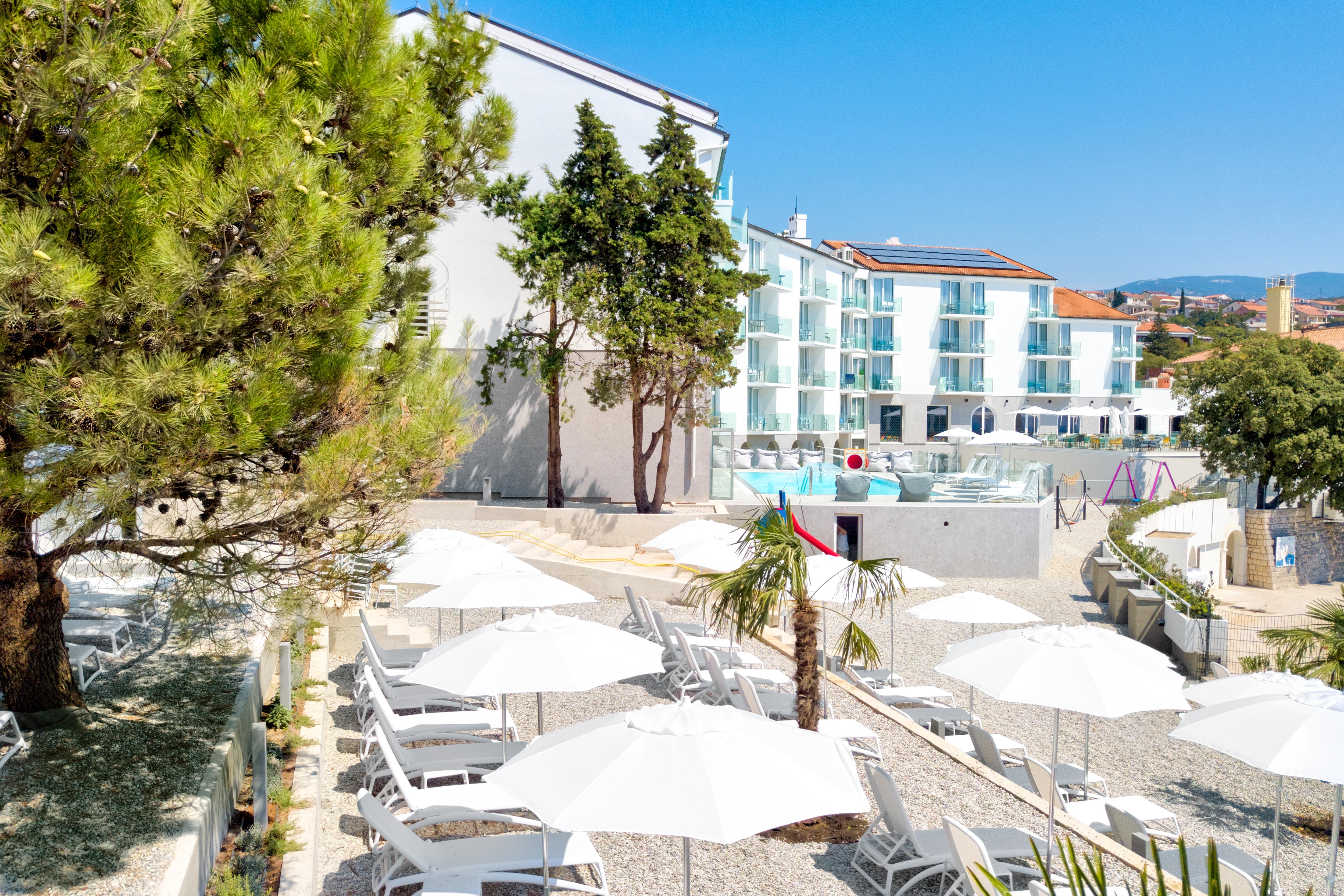 Aminess Vival Lisanj Family Hotel Novi Vinodolski Exterior foto